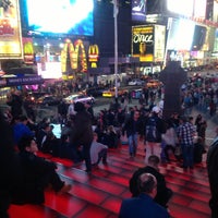 Photo taken at Red Stairs Times Square by Alexander O. on 5/9/2013