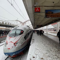 Photo taken at Поезд № 762 «Сапсан» Москва — Санкт-Петербург by Alexander O. on 1/2/2021