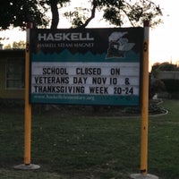 Photo taken at Haskell Elementary School by Martin S. on 11/9/2017