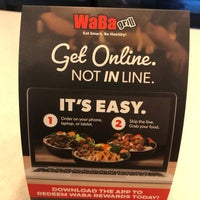 Photo taken at WaBa Grill by Martin S. on 4/23/2019