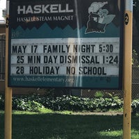 Photo taken at Haskell Elementary School by Martin S. on 5/14/2018