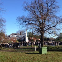 Photo taken at Wimbledon War Memorial by Simon L. on 11/11/2012