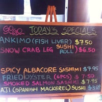 Photo taken at Go Go Sushi by Rick M. on 12/19/2012