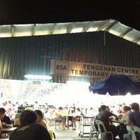 Photo taken at Fengshan Centre Temporary Food Centre by Alphonsus L. on 11/12/2012