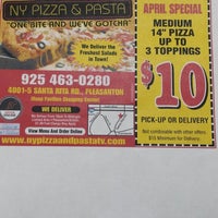 Photo taken at NY Pizza &amp;amp; Pasta by Ny pizza &amp;amp; pasta P. on 4/19/2014