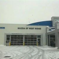 Das Foto wurde bei Mazda of West Ridge von michelle am 1/3/2013 aufgenommen