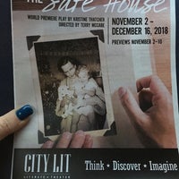 Photo taken at City Lit Theater by Bonnie K. on 11/11/2018