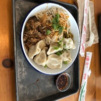 Photo taken at Three Fold Noodles + Dumpling Co. by Dana B. on 10/5/2018