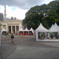 Photo taken at Plaza de Los Museos by Melissa A. on 12/21/2012