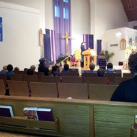 Photo taken at St Monica Church by Ana D. on 12/15/2012