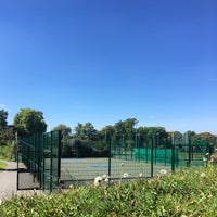 Photo taken at Tennis Courts by Eric H. on 8/27/2017