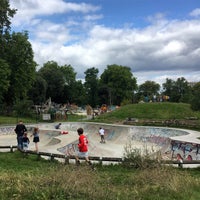 Photo taken at Clissold wheels skatepark by Eric H. on 8/12/2017