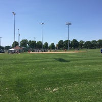 Photo taken at Aviation Softball Fields at Forest Park by Joe C. on 5/22/2016