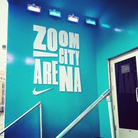Photo taken at Nike Zoom Arena by Dre on 2/13/2015