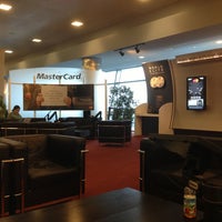 Photo taken at MasterCard Lounge by Miklos S. on 2/5/2013