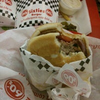 Photo taken at Sixties Burger by Shantal P. on 12/2/2012