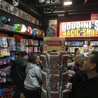 Photo taken at Houdini&amp;#39;s  Magic Shop by Sergio J. on 12/13/2015