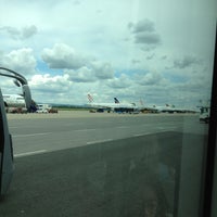 Photo taken at Franjo Tuđman Airport Zagreb (ZAG) by Michael C. on 5/21/2013