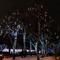 Photo taken at Остановка «Пушкинская площадь» by Евгений С. on 1/3/2017