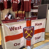 Photo taken at West Ham United Store by Paul G on 11/15/2021