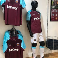 Photo taken at West Ham United Store by Paul G on 8/12/2017
