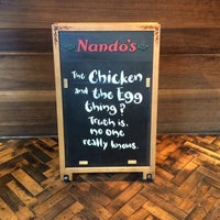 Photo taken at Nando&amp;#39;s by Paul G on 1/28/2015