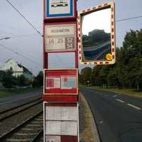 Photo taken at Hloubětín (tram) by Tenvelkej . on 9/23/2016