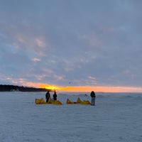 Photo taken at Dubkovsky Beach by Лариса Б. on 2/12/2022