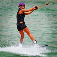 Photo taken at Sliders Cable Park El Gouna by Лариса Б. on 6/8/2015
