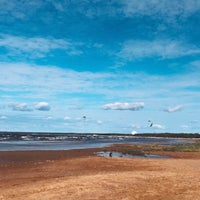Photo taken at Dubkovsky Beach by Лариса Б. on 9/7/2021