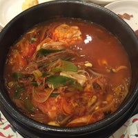 Photo taken at Gangnaroo Korean Restaurant by Corinne K. on 6/28/2016