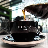 Photo taken at Gesha Coffee Co. by Abdulrahman A. on 11/16/2017