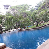 Photo taken at Poolside The Dharmawangsa Hotel by Lanny H. on 2/11/2014