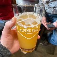 Photo taken at Alpine Beer Company by Jason C. on 2/22/2020
