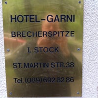 Photo taken at Hotel Brecherspitze Munich by martin r. on 6/27/2013