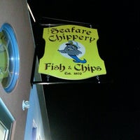 Снимок сделан в Seafare Chippery Fish and Chips пользователем Ed O. 1/10/2014