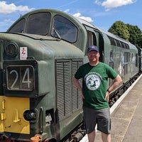 Photo taken at Epping Ongar Railway Real Ale &amp;amp; Cider Festival by Alan P. on 7/16/2022