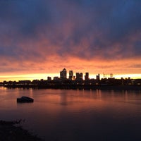 Photo taken at Wapping Beach by Greg C. on 10/6/2014