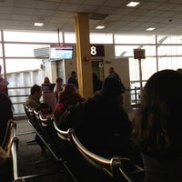 Photo taken at Gate D38 by Christopher M. on 1/2/2013