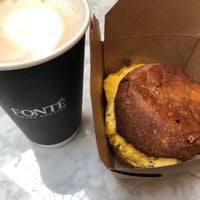 Photo taken at Fonté Coffee Roaster Cafe - Bellevue by Melissa D. on 1/23/2019