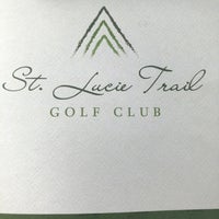 Foto diambil di St. Lucie Trail Golf Club oleh Tom H. pada 2/14/2018