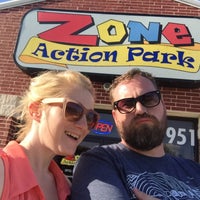 Photo taken at Zone Action Park by Meghan G. on 7/17/2015