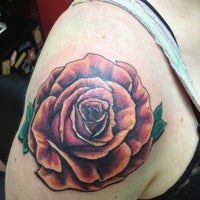 Photo taken at Fat Cat Tattoos by Jay R. on 3/17/2013