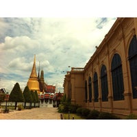 Photo taken at Grand Palace Wat Phra Kaew by ABCD on 9/29/2013