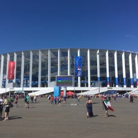 Photo taken at Nizhny Novgorod Stadium by Egor K. on 6/19/2018