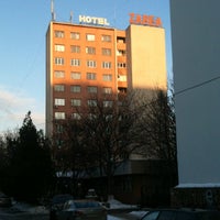 Photo taken at Zarea Hotel by Egor K. on 12/31/2012