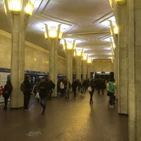 Photo taken at Станция метро «Октябрьская» by Egor K. on 10/24/2019