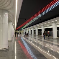 Photo taken at Станция метро «Вокзальная» by Egor K. on 1/15/2021