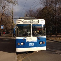 Photo taken at Троллейбус № 59 by Egor K. on 10/30/2015