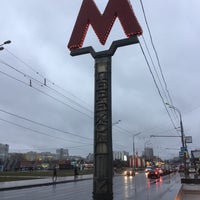 Photo taken at metro Krasnogvardeyskaya by Egor K. on 1/21/2020